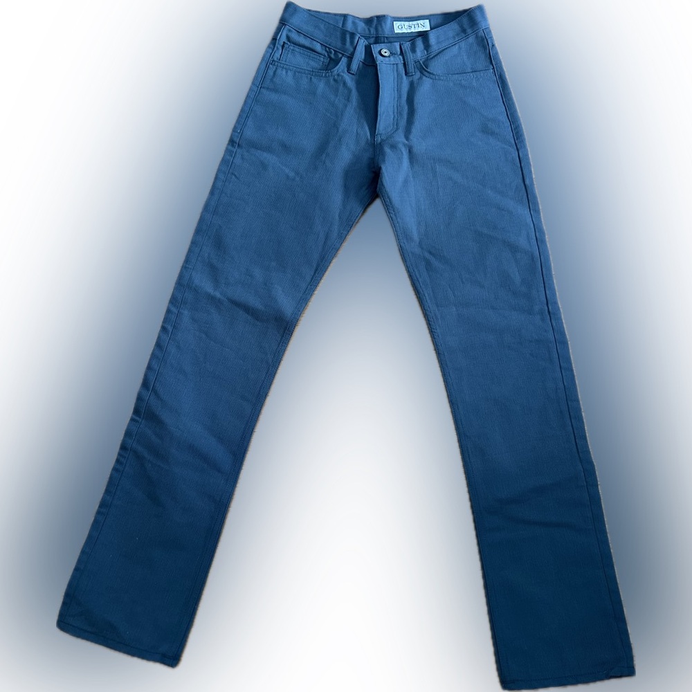 Gustin Corduroy Pants Jeans Men's 30 Button Fly Straight Made in USA #198 Light - Picture 11 of 11